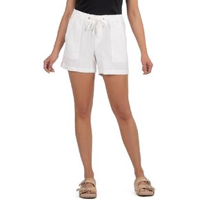 KUT from the Kloth Women's Katana-Drawstring Shorts with Porkchop Pockets
