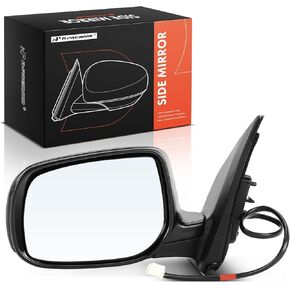 A -Premium Driver Side Power Power Mirror - متوافقة مع Toyota Corolla 2009 2010 2011 2012 2013 - مرآة الرؤية الخلفية القابلة للطي غير المليئة بالطي - استبدال# 87940-12C60