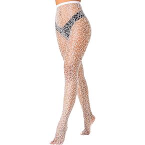 Sexy Fishnet Stockings For Women White Fishnets Tights Womens Pantyhose High Waist Stockings