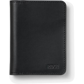 The Ridge Wallet For Men - Billfold Leather Wallet - Timeless Design Full Grain Leather Wallet, RFID Block, Holds Cash and Cards (Tobacco Brown)