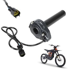 Sur Ron Throttle,Dirt Bike Throttle Turn Grip Throttle Assembly with Throttle Cable for Sur Ron Surron LBX Light Bee X/S SX500 Electric Dirt Bike EBike