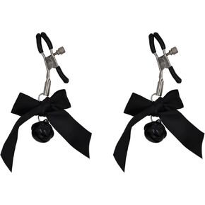 Nipple Clamps with Bell Nipple Jewelry Body Chain Clip Faux Body Ring for Women
