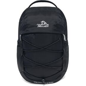 Mini Backpack 10L Water Repellent Casual Daypack Lightweight Hiking Backpack Small Back Pack for Women Men Black