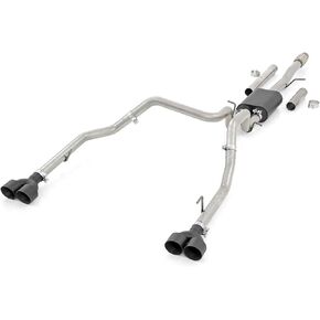 Rough Country Dual Cat-Back Exhaust for 19-24 Chevy/GMC 1500 | 6.2L - 96014