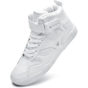 Shoes Men's High Top Fashion Sneakers Outdoor Casual Sports Shoes Training Leather Shoes Mens Flats