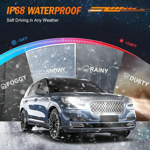 Compatible For Toyota Highlander 2014-2019 9005 H11 High/Low Beam H11 Fog Light Bulbs Pulg And Play IP68 Pack of 6 in Saudi Arabia