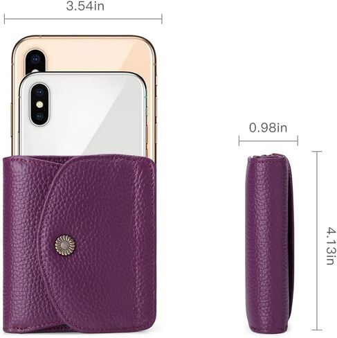 SENDEFN Small Wallet for Women with Coin Pouch Leather RFID Blocking Bifold Credit Card Holder Mini Wallet for Ladies Teen Girls Travel in Saudi Arabia