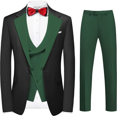 MOGU MENS 3 قطعة بدلات SLIM FIT SATO SUB in Saudi Arabia