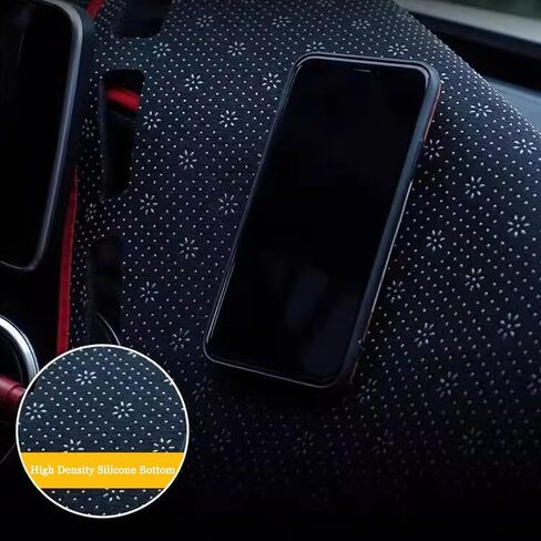 for Toyota Corolla Accessories 2019 2020 2021 2022 2023 2024 2025 Dash Cover Dashboard Cover Mat Custom Fit Center Console Cover Hatch Sedan Sunshield Protector Pad(Red Edge in Saudi Arabia