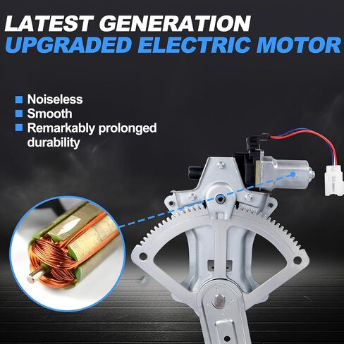 19024 Front Left Window Regulator Compatiable with Toyota 2003-2008 Corolla in Saudi Arabia