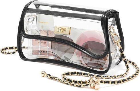 YGR Clear Bag Stadium Event Concert Approved, Transparent Clear Crossbody Purse Shoulder Bag for Women in Kuwait