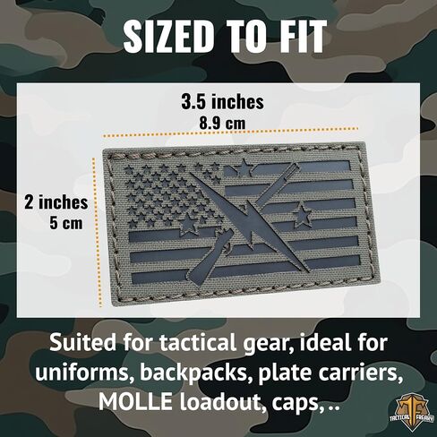 The Minuteman American Flag IR Coyote Morale Tactical Patch [Ranger Green,Lasercut] in Saudi Arabia