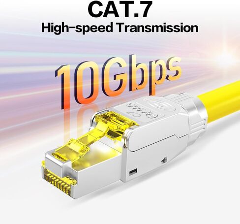 CAT6 RJ45 Connector Tool-free Unshielded CAT6 Connector Toolless for 23 to 26 AWG Network Cable (6PACK) in Kuwait