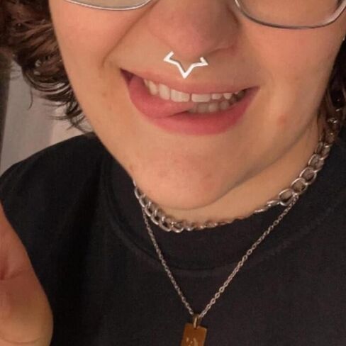acun y2k stainless steel star carabiner septum ring star septum fricker pistrice tove rings conch helix arcings for womens in Kuwait