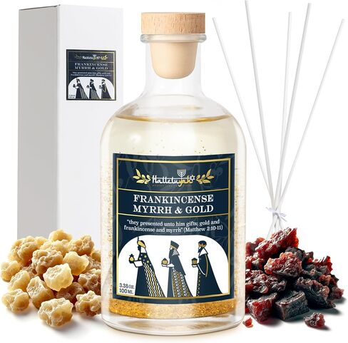 HalleluYAH Biblical Anointing Oil Diffusers Frankincense & Myrrh Elevate Your Space with Sacred Fragrances, Ancient Traditions, and Moments of Tranquility and Faith in Saudi Arabia