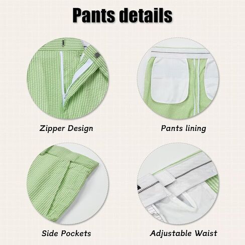 Mens Suit Summer Seersucker 2 Piece Double Breasted Buckle Striped Tuxedos for Men Wedding Suits Cotton Beach Party in Saudi Arabia