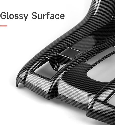 Gear Shift Panel Frame Decals for 10th Gen Honda Civic 2016 2017 2018 2019 2020 2021 Accessories ABS Carbon Fiber Stickers in Kuwait
