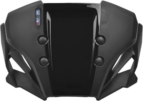 Motorcycle Windshield Front Screen Wind Deflectors Protector Flyscreen Windscreen Compatible with H-onda CB650R CB 650 R CB-650-R 2019 2020 2021 2022 2023 (Black) in Saudi Arabia