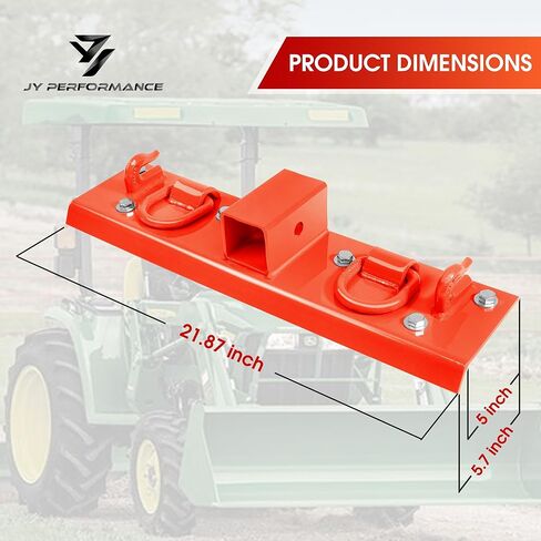 JY PERFORMANCE Tractor Grab Hooks Compact Tractor Bucket Hooks Bolt On Compatible with John Deere 1025R 2320 2520 2720 2025R 2032R 2038R 3032E 4010 4100 4110 4115 in Kuwait