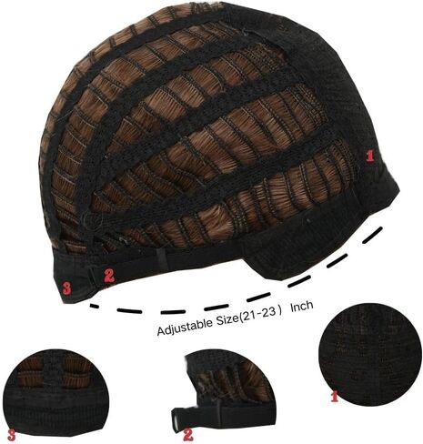 Swiking Mens Black Short Curly Wig Side Part Anime Hair Wig Fluffy Wave Cosplay Halloween Costume Unisex Wigs in Kuwait