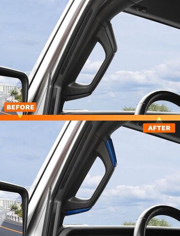 Savadicar Red Interior Accessories - A & B Bailar Grab Bar مقابض تقليم مجموعة 2018-2023 Jeep Wrangler JL JLU 4XE in Kuwait