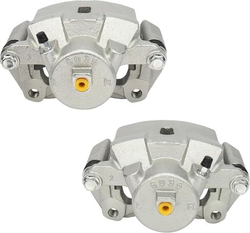 MAYASAF 18B4910 Front Brake Caliper Driver Side/Left Caliper for Chevy HHR 2006 2007 2008 2009 2010 2011, Malibu 2004 2005 2006 2007, for Pontiac G6 2006 2007 2008 in Kuwait