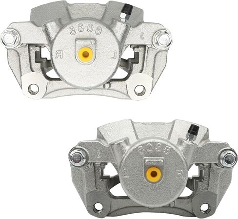 MAYASAF 18B4910 Front Brake Caliper Driver Side/Left Caliper for Chevy HHR 2006 2007 2008 2009 2010 2011, Malibu 2004 2005 2006 2007, for Pontiac G6 2006 2007 2008 in Kuwait