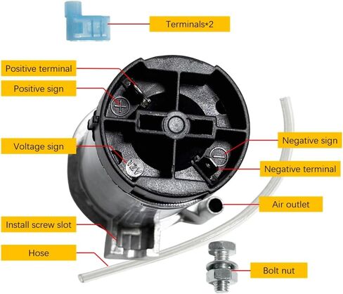 Air Compressor, 12V 150db Air Pump for Horn Trumpet Air Horn Replacement, Super Loud Car Horn Compressor Kit for Any Vehicle Trucks Lorrys Cars Vans Trains Boats in Saudi Arabia