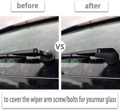 Rear Windshield Wiper Arm Nut Cover Cap Replacement for Honda Civic CRV, 1pc 76721-T0A-003 in Saudi Arabia