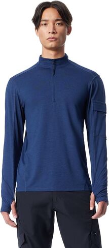 Men's Celestial Performance Long Sleeve 1/4 Zip Pullover Top Standard in Kuwait