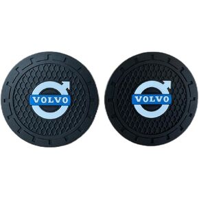 كوستر كأس السيارات لتويوتا كامري 4Runner Prius Corolla Rav4 Highlander C-HR FJ ، ملحقات كأس Silicone المضادة للانزلاق Coaster Coaster 2.75in 2pack