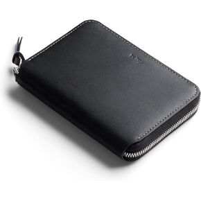 Bellroy Folio Wallet (compact leather folio/clutch wallet with space for cards, bills and coins, plus everyday essentials) - Black