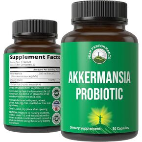 Akkermansia probiotic لزيادة إنتاج GLP-1. سلالة عالية القوة Akkermansia Muciniphila مع الألياف ما قبل أن تكون صحة الأمعاء وتوازن الميكروبيوم. تأخر الإصدار ، تم اختبار الطرف الثالث