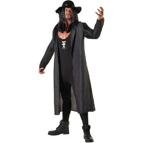 Morph WWE Costume Adult - WWE Undertaker Costume for Men - Wrestling Outfit for Fans - Halloween Cosplay