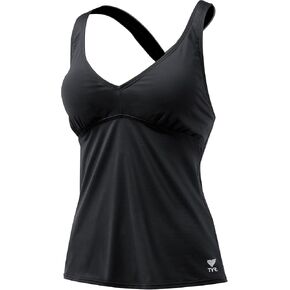 TYR Women's Solids Halter Twist Tankini