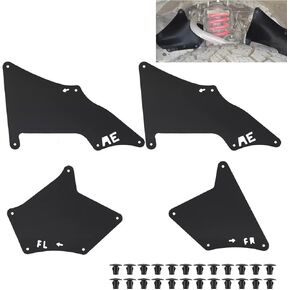 Splash Guards Fender Liner Shield Compatible with 2003-2017 Toyota 4Runner Wheel Tire Mud Flaps