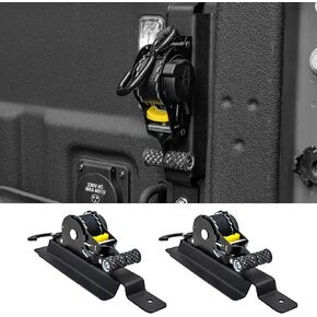 أحزمة السقاطة القابلة للسحب متوافقة مع 2015-2025 FORD F150 أحزمة التراجع 2PCS Retroct Retrack Sity SIDE DOW