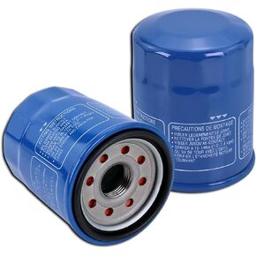 Kefly 15400-PLM-A02 Engine Oil Filters Compatible with Honda Accord CR-V Civic Acura, Replaces 15400-RTA-003, 15400-PR3-003 (2 Pcs)