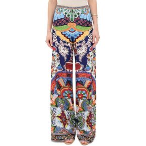 Alice + Olivia Women's Athena Clean Wide Leg Pants