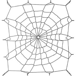 Covercraft Spidy Gear 80112-01; Small Black Load Security 'Bed Webb'
