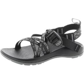 Chaco ZX1 Ecotread Kids Sandal, Summit B/W, 4 US Unisex Big