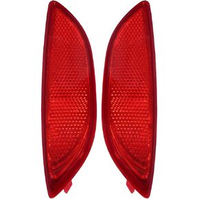 ApplianPar 2Pcs Rear Left and Right Side Bumper Reflector for Accent 2012 2013 2014 2015 2016 2017