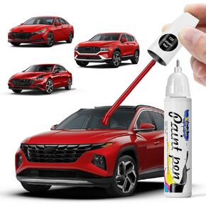 Calypso Red (Y2E) تلمس الطلاء المتوافق مع Hyundai ، وإصلاح الطلاء بالسيارة DIY ، ودهانات السيارات ، وإصلاح خدش سريع وسهل للتوكسون/Elantra/Santa Fe/Sonata