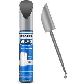 W10917540 Midnight Gray Appliance Touch Up Paint متوافق مع مطابقة Whirlpool بالضبط للثلاجات والغسالات والمجففات وغسالات الصحون وفرن الموجة الصغيرة وغيرها من الأجهزة