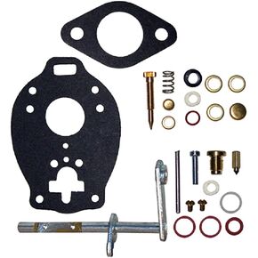 Basic Carburetor Kit for Allis-Chalmers Tractor CA D14 D15 H3 fits Marvel-Schebler #s: TSX670, TSX701, TSX815, TSX844, TSX879, TSX912, TSX931 Includes Gaskets, Needle, Seat, & Throttle Shaft