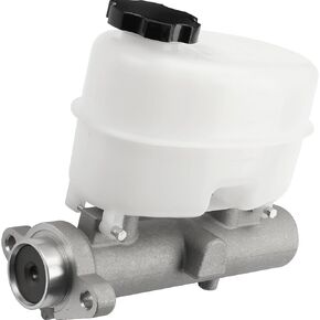 134019 أسطوانة Master Brake مع الخزان والمستشعر المناسب لسيارات Chevy و GMC - Silverado 2500 HD ، Sierra 2500 HD ، Silverado 3500 HD ، Express ، Savana