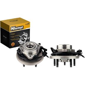 51505050 WHEEL BEARING HUB ASSEMBLY متوافقة مع Explorer 2002-2005 ، Mountaineer 2002-2005 ، Aviator 2003 2005 مع ABS 5 LUG 2PCS