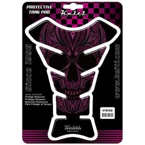 Motorcycle Tank Pad Universal Pink Skull KT8760