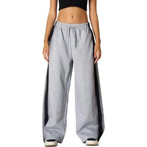 Aelfric Eden Wide Leg Sweatpants Women Baggy Graffiti Heart Lounge Pants with Pockets