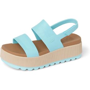 REEF Women's Water Vista Higher Platform Sandal, Water Friendly, Adjustable Strap